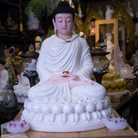 Tượng Phật Đẹp Bổn Sư Thích Ca Đá Thạch Ngọc 6
