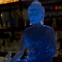 Tượng Phật Dược Sư Như Lai Đá Lưu Ly 36cm1
