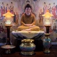 Tôn Tượng Phật Thích Ca Tĩnh Tâm Đẹp Bột Đá Vẽ Màu Khoáng Thủ Công 50cm1 (3)